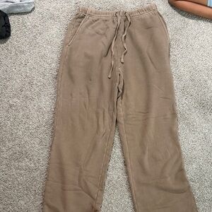 Men's Casual Tan Joggers